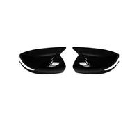 Car Wing Mirror Cover For Altima 2013-2018 For Sentra For Sylphy 2016-2019 Car Side Rearview Mirror Cover Wing Cap Trim Mirror Cover Cap(Bright black)