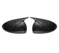 car wing mirror cover For Chevy For Aveo For Sonic 2011-2014 Self-Adhesive Side Mirror Cover Pair, Exterior Decor Trim(Carbon Look)
