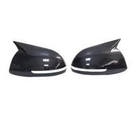 car wing mirror cover Stick On For KIA For RIO 3 K2 2011-2017 Exterior Trim Side Mirror Covers(With lamp Carbon Fiber Look)