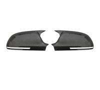 Car Wing Mirror Covers Cap For Audi A4 S4 A5 S5 B8 8K, A6 S6 4F C6, A8 S8 D3, Q3 SQ3 2012-2015, A3 8P Black Horn Side Rear View Mirror Cap Cover(Carbon)