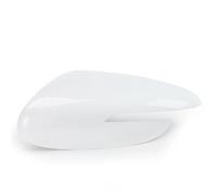 Car Wing Mirror Covers Cap For Kia For Ceed For Proceed For Forte 2014-2018 Rearview Mirror Cover Case Shell Lid Accessories Door Mirror Covers Caps(L white)