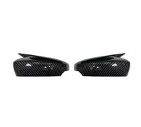 Car Wing Mirror Covers Cap For Skoda For Fabia 2015-2020 For Rapid 2016-2023 Car Sticker Rearview Side Mirror Cover Wing Cap Exterior Door Rear View Case Trim ABS Wing Mirror Cover(OneColor)