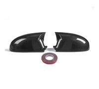 Car Wing Mirror Covers Cap For VW For Golf MK5 GTI 2003-2009 For Jetta 5 For Passat B6 B5.5 Rhyming Rearview Mirror Cover Wing Mirror Caps Case(Carbon Pattern)