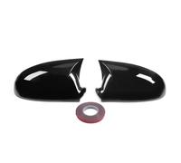 Car Wing Mirror Covers Cap For VW For Golf MK5 GTI 2003-2009 For Jetta 5 For Passat B6 B5.5 Rhyming Rearview Mirror Cover Wing Mirror Caps Case(Gloosy Black)