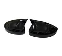 Car Wing Mirror Covers Cap For VW For Tiguan MK2 2017 2018 2019 2020 2021 2022 Rearview Mirror Cover Side Reversing Rear View Mirror Trim Caps Door Mirror Covers Caps(Gloss Black)