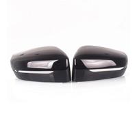 Car Wing Mirror Covers Cap LHD Carbon Fiber Side Rearview Mirror Cover For BMW 3 5 7 Series G11 G20 G21 330i 330d 340i G30 G31 G32 530d 530i 520d 525i Wing Mirror Side(Black)