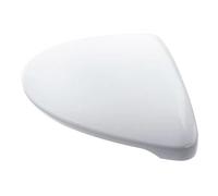 Car Wing Mirror Covers Caps 1 Pair Car Side Mirror Cover For VW For Golf 7 MK7 MK7.5 For Touran L Rear View Mirror Housing Caps Automobiles Parts Accessories Trim Car Rear View Mirror Cap(White-R)