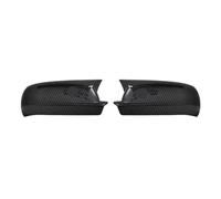 Car Wing Mirror Covers Caps B40C-1Pair Car Rearview Side Mirror Cover Sticker Wing Cap Exterior Door Case Trim For Golf 4 MK4 1998-2002 For Passat