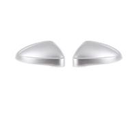 Car Wing Mirror Covers Caps Black Carbon Fiber Matte Silver Side Wing Mirror Caps For A4 For A5 B9 S4 RS4 S5 RS5 2017-2023 Replace Covers