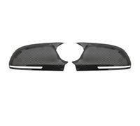 Car Wing Mirror Covers Caps For A3 8P A4 A5 B8 Q3 A6 C6 4F S6 A8 D3 8K SQ3 Car Mirror Cover Signal Light Protection ReaView Wing Mirror Cover Cap(Carbon fiber pattern)