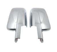 Car Wing Mirror Covers Caps For Dodge For Ram 1500 2009-2018 Car Sticker Rearview Side Mirror Cover Wing Cap Exterior Door Rear View Case Trim Chrome Silver ABS Car Rear View Mirror Cap