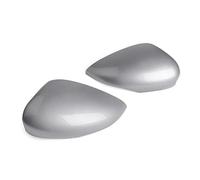 Car Wing Mirror Covers Caps For Fiesta MK7 2009-2017 Car Side Rear View Wing Mirror Cover Cap Refit Accessories(Pair)