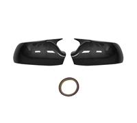 Car Wing Mirror Covers Caps For Mazda 2 3 6 2003-2008 Rearview Side Mirror Cover Wing Cap Exterior Door Rear View Case Trim Carbon Fiber Car Rear View Mirror Cap(OneColor)
