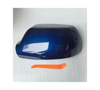 Car Wing Mirror Covers Caps For Mazda 2 For Demio 2002-2006 Rearview Mirror Cover Housing Lid Case Car Accessories(L blue)