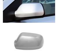 Car Wing Mirror Covers Caps for Mazda 3 2003 2004 2005 2006 2007 2008 2009, ABS Rearview Side Mirror Covers Cap Shell Housing Door Side Rear Mirror Caps,C Silver-Left