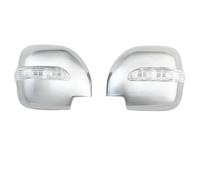 Car Wing Mirror Covers Caps For Mitsubishi For Montero V73 2001-2005 Car ABS Chrome Rearview Accessories Plated Trim Door Mirror Cover With LED Rearview Mirror Shells