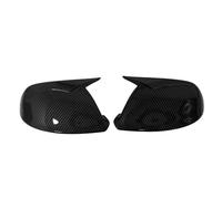 Car Wing Mirror Covers Caps For Q5 SQ5 8R 2009-2016 Q7 2010-2015 Car Rearview Side Mirror Cover Wing Cap Exterior Door Housing Shell Trim ABS Carbon Car Rear View Mirror Cap(Carbon Look)