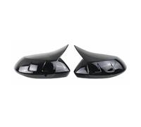 Car Wing Mirror Covers Caps For Toyota For Corolla 2019-2023 Car Rearview Side Mirror Cover Horn Wing Cap Exterior Door Rear View Case Trim Shell Housing Add On Car Rear View Mirror Cap(Gloss black)