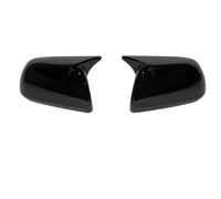 Car Wing Mirror Covers Caps For Toyota For Highlander U40 2008-2013 Paste And Install The Decorative Frame Of The Bright Black Side Mirror Rearview Mirror Shells(Bright Black)