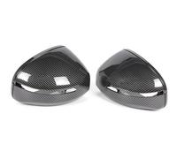 Car Wing Mirror Covers Caps For TT For TTS For TTRS MK2 (8J) R8 (42) 2007-2014 Exterior Rear View Cap Replacement(Carbon pattern)