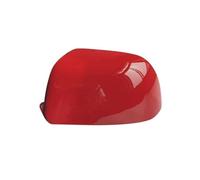 Car Wing Mirror Covers Caps For VW For Polo 2004 2005 Reverse Mirror Cover Cap Wing Door Side Mirrors Housing Shell(Style red L)
