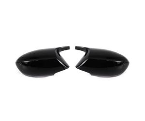 Car Wing Mirror Covers Caps M Carbon Fiber Rearview Mirror Caps Wing Side Mirror Cover For BMW E89 Z4 Convertible 2009-2016 Car Accessories Gloss Black Car Rearview Mirror Cap(B)