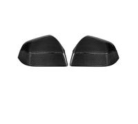 Car Wing Mirror Covers Caps Rear View Mirror Shell Replacement Cover Fit For Tesla Model Y Juniper/Launch 2025 Carbon Pattern Rearview Caps Case Car Wing Mirror Cover(25 MY Glossy Carbon)