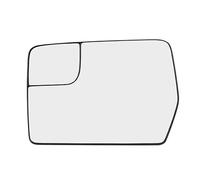 Car Wing Mirror Covers Fit For Ford F-150 2011-2014 Car Front Side Heated Rear View Wing Mirror Glass Clear Rearview Accessories(Left)