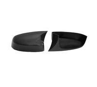 Car Wing Mirror Covers For For Focus MK3 2012-2018 | Gloss Black/Carbon Fiber Look Si Wing Mirror Cap Case Trim Car Accessories Rearview Mirror Cover
