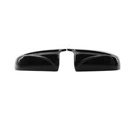 Car Wing Mirror Covers Side Wing Mirror Cover Horn Style Gloss Black ABS Precise OEM Fit For X5 E70 X6 E71 2007 2008 2009 2010 2011 2012 2013 MNGNCBXWK