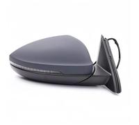 Car Wing Mirror For VW For Jetta For MK7 2019 2020 2021 2022 2023 Outside Door Rearview Mirror Assembly Left/Right Car Accessories(13 pins Unpainted Right)