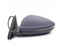 Car Wing Mirror For VW For Jetta For MK7 2019 2020 2021 2022 2023 Outside Door Rearview Mirror Assembly Left/Right Car Accessories(6 pins Unpainted Left)