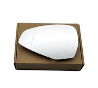 Car Wing Mirror Glass for Audi A4/A4L B9 2017-2023 Heated, Left Right Driver Passenger Side Anti-Glare Tinted Replacement Rearview Mirror Glass,Left