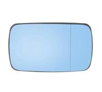 Car Wing Mirror Glass For BMW For E46 Sedan 1998-2006 51168250438 Left Right Rear View Lens Split Mirror Heated Glass Blue Rearview Replacement Glass Mirrors(1pc Right)
