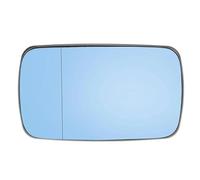 Car Wing Mirror Glass For BMW For E46 Sedan 1998-2006 51168250438 Left Right Rear View Lens Split Mirror Heated Glass Blue Rearview Replacement Glass Mirrors(1pc Left)