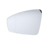 Car Wing Mirror Glass for Tiguan L 2017-2023 Heated, Left Right Driver Passenger Side Anti-Glare Tinted Replacement Rearview Mirror Glass,Left