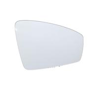 Car Wing Mirror Glass for Tiguan L 2017-2023 Heated, Left Right Driver Passenger Side Anti-Glare Tinted Replacement Rearview Mirror Glass,Right