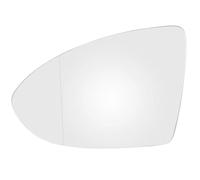 Car Wing Mirror Glass For VW For Golf 7 For Mk7/7.5 2012-2021 Wing Mirror Glass Convex Rear View Rearview Glue Adhesive Replace Replacement Glass Mirrors(Left)