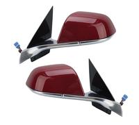 Car wing mirror Rearview Mirror Assembly For Tesla For Model 3 M3 2017-2020 Red Power Folding Heated With WIFI Antenna(1pair Free left)
