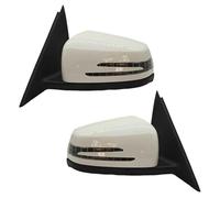 Car Wing Mirror Unit Auto Side Door Power Rear View Mirror Assembly For Benz W221 For S-Class S300 S350 S400 S63 2006 2007 2008 2009 2010 2011 2012 2013(B,Left and Right)