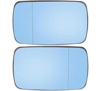 Car wing mirrors For BMW 3 Series E46 318i 320i 325i 330i 1998-2006 2PCS Side Rearview Heated Mirror Glass Wing(Blue)