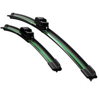 Car Wiper Blades For VW For Tiguan MK2 2017-2023 Front Wiper Blades Windshield Windscreen Window 26"+21"(Black+Green)