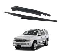 Car Wiper Blades Full Set for Lincoln Navigator 2009-2015 OE: 9L1Z-17526-A/9L1Z 17526 A/9L1Z17526A, Front Windshield Wipers Rear Wiper Arm Blade Kit Replacement Windscreen Kit