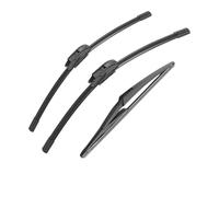 Car Wiper For Nissan For X-Trail T32 For Rogue 2 2014-2020 Front Rear Wiper Blades Brushes Auto Accessories Windscreen Wipers(3pcs)