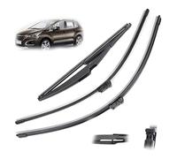 Car Wiper Front Rear Blades Set Compatible for 3008 2008-2015 Back Windscreen Wipers Assembly Replacements Blade Kit Clean the windshield