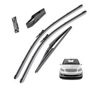 Car Wiper Front Rear Blades Set Compatible for Benz Classe B W245 2005-2011 Back Windscreen Wipers Assembly Replacements Blade Kit Clean the windshield