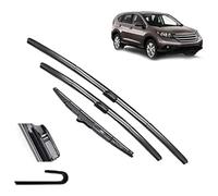 Car Wiper Front Rear Blades Set Compatible for CRV MK4 2012-2016 Back Windscreen Wipers Assembly Replacements Blade Kit Clean the windshield
