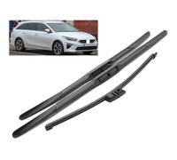 Car Wiper Front Rear Blades Set Compatible for Kia Ceed 2018-2023 26in+16in+12in Back Windscreen Wipers Assembly Replacements Blade Kit Clean the windshield