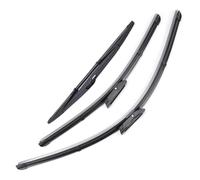 Car Wiper Front Rear Blades Set Compatible for Renaultes Megane 3 Fließheck Coupé 2008-2016 24+16+14 Back Windscreen Wipers Assembly Replacements Blade Kit Clean the windshield