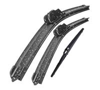 Car Wiper Front Rear Blades Set Compatible for Spark M300 2009-2015 Back Windscreen Wipers Assembly Replacements Blade Kit Clean the windshield